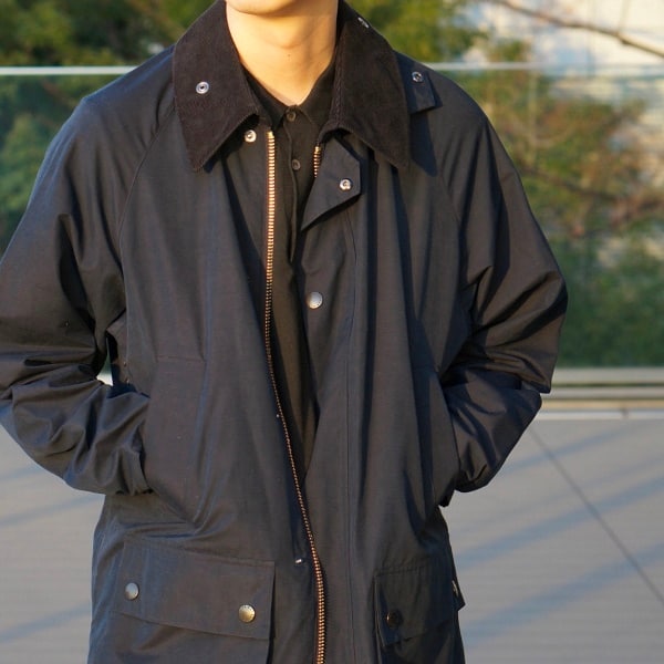 Barbour BEAMS別注 BEDALE ピーチスキン バブアー ビデイル www