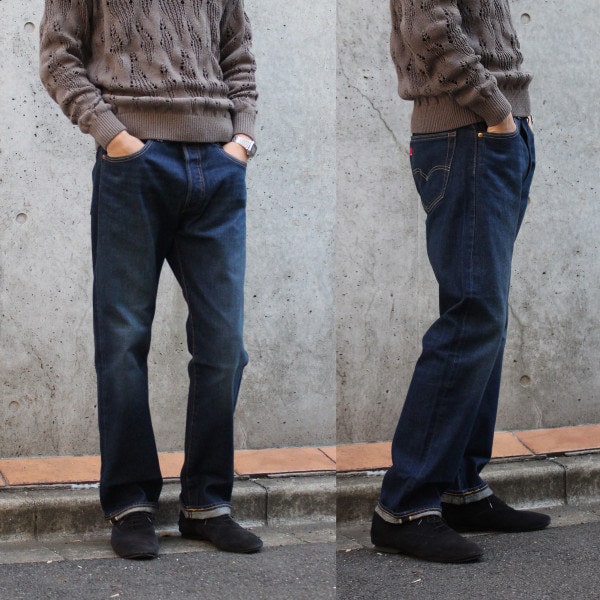 【《EXCLUSIVE》LEVI'S(R)】【W32・L30】久しぶりに履きたいことシルエット！ワイドなパンツが流行る中逆張りで一本持っておくと意外と使える細身のパンツ。
［サイズ感］＜STAFF:FUJISAWA(身長176cm)32着用＞

<br>
<br>
「♡+」このマークを押して頂くと気になった商品が見返し易くなります。是非ご活用下さい。併せてフォローもして頂けると嬉しいです。
