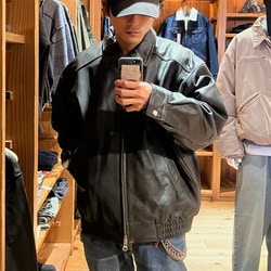 BEAMS（ビームス）【BLACK FRIDAY対象】レザー ブルゾン（ブルゾン