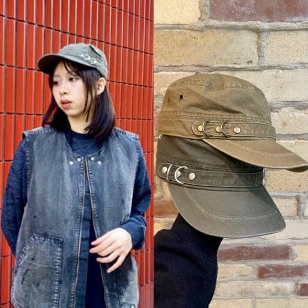 【ネネのいいネ】こんなの欲しかった！トレンドのワークキャップが入荷しました★古着にも合いそうな色味がGOOD、、！つばも広めで丸顔さんにもぴったりです。欲しくなりました、、！《気になった方はお気に入りにご登録いただくと、後から見返しやすくなります♡》