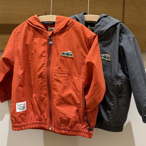 〈BEAMS mini〉春アウターまだまだ在庫ございます‼︎こちらはポケッタブルなので小さくコンパクトに‼︎持ち運びも楽々です♩ /♡＋【お気に入り】をタップしていただくと、見返しやすくなります！！是非、ご活用ください！！