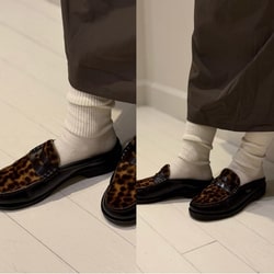 BEAMS BOY（ビームス ボーイ）【別注】Paraboot / BORA Leopard