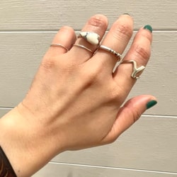 BEAMS BOY（ビームス ボーイ）SILVER925 0.8mm リング（アクセサリー
