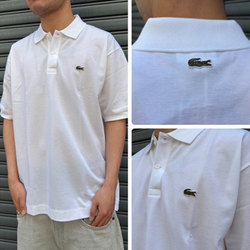 BEAMS (BEAMS) [Special order] LACOSTE / Heavy Kanoko Polo Shirt