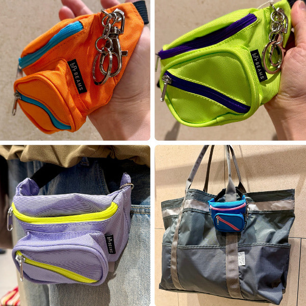 【 bpr BEAMS 】ウエストバッグをモチーフにしたポーチが凄くかわいい！！メインバッグに取り付けて、AirPodsやガジェット類などを入れておくと便利そう◎ちょっとしたプレゼントにもいいですね。ぜひ〜！！【お気に入り♥+】を押すと《50マイル獲得》＆気になる商品を保存でき、【フォロー♥＋】して頂くと《100マイル獲得》で会員ステージアップにも繋がります！