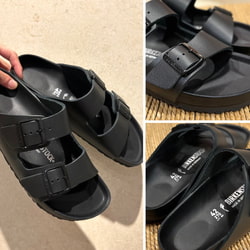 BEAMS F（ビームスF）BIRKENSTOCK / ARIZONA EXQUISITE レザーサンダル