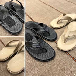 BEAMS（ビームス）【別注】ISLAND SLIPPER / レザー トング サンダル