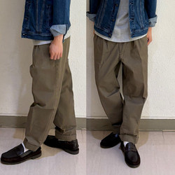 BEAMS PLUS（ビームス プラス）2 Pleats Tapered Twill（パンツ