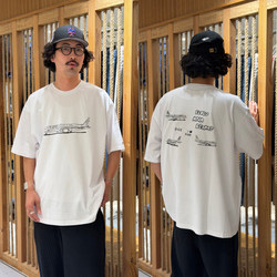 BEAMS T (BEAMS T) ANA × BEAMS / FLOW T-Shirt (T-shirt, Cut & Sewn