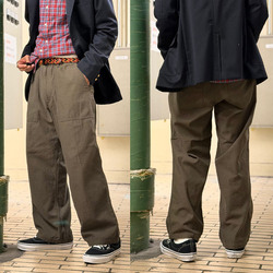 BEAMS PLUS（ビームス プラス）MIL Utility Trousers Reversed Sateen