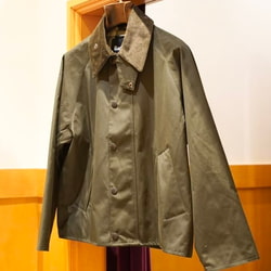 BEAMS F (BEAMS F)【Special order】Barbour / TRANSPORT Peach Skin