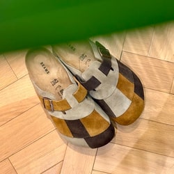 BEAMS（ビームス）【別注】BIRKENSTOCK / BOSTON PATCH WORK（シューズ