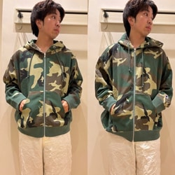 BEAMS（ビームス）【別注】Champion / リバースウィーブ（R）カモ