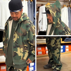 BEAMS（ビームス）【別注】Champion / リバースウィーブ（R）カモ