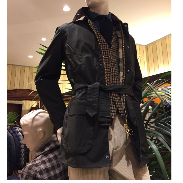 BEAMS F別注】Barbour BEAUCHAMP