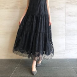 Effe Beams エッフェ ビームス Room No 8 Black ティアード ハイネック ワンピ ス ワンピース ワンピース 通販 Beams