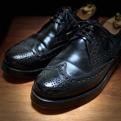 International Gallery Beams インターナショナルギャラリー ビームス Heinrich Dinkelacker Rio コードバン フルブローグシューズ シューズ ドレスシューズ 通販 Beams