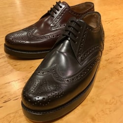 International Gallery Beams インターナショナルギャラリー ビームス Heinrich Dinkelacker Rio コードバン フルブローグシューズ シューズ ドレスシューズ 通販 Beams