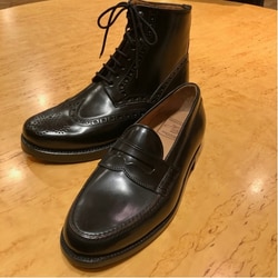 International Gallery Beams インターナショナルギャラリー ビームス Heinrich Dinkelacker 別注 Rio コードバン フルブローグ ブーツ シューズ ブーツ ブーティ 通販 Beams