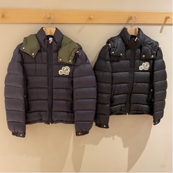 BEAMS F（ビームスF）MONCLER / BRAMANT ナイロン フーデッド ダウン