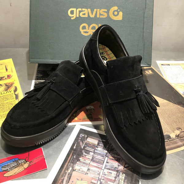 ssz x gravis ポケット タッセルローファー - 靴/シューズ