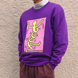 BEAMS T（ビームスT）【SPECIAL PRICE】KEITH HARING クルーネックスウェット（トップス スウェット）通販｜BEAMS