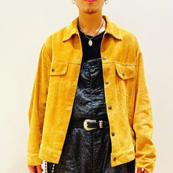 ブリヤンテス・レッド sisii beams 別注 レザージャケット suede