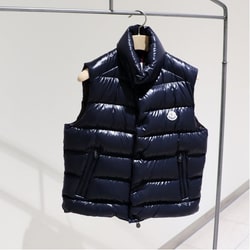 BEAMS F（ビームスF）MONCLER / TIB ナイロン ダウンベスト（ブルゾン