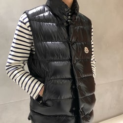 BEAMS F（ビームスF）MONCLER / TIBB ナイロン ダウンベスト（ブルゾン 