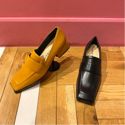 Ray BEAMS Ray BEAMS [Outlet] FABIO RUSCONI / Square toe loafers ...
