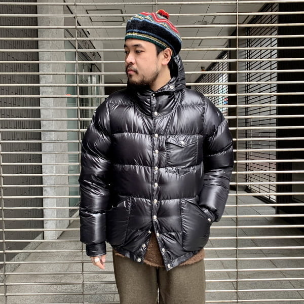 クルアニダウンジャケット KLUANE ダウンベスト XS ブラック 黒 軽量