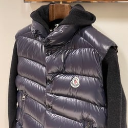 BEAMS F（ビームスF）MONCLER / TIBB ナイロン ダウンベスト（ブルゾン