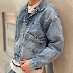 BEAMS(ビームス)Levi's(R) × BEAMS / 別注 Super Wide Trucker ...