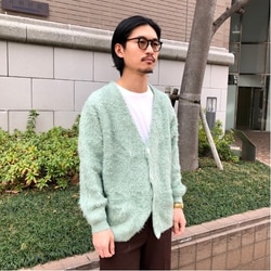 VAPORIZE / Feather Cardigan BEAMS MEN - カーディガン