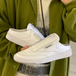 値下げ リーボック REEBOK クラブ スニーカー 【 CLUB C LACELESS MULE