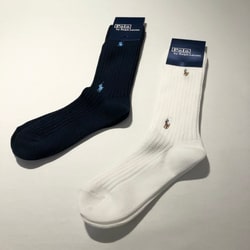BEAMS(ビームス)POLO RALPH LAUREN for BEAMS / Double Pony Rib Sox ...
