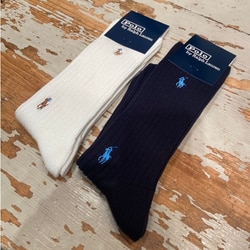 BEAMS(ビームス)POLO RALPH LAUREN for BEAMS / Double Pony Rib Sox ...
