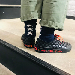 BEAMS BOY(ビームス ボーイ)VANS × BEAMS BOY / 別注 ブラック ...