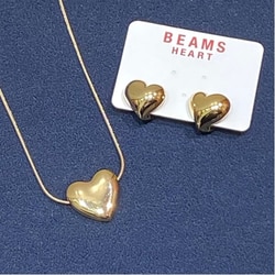 BEAMS HEART（ビームス ハート）立体ミニハート ピアス（アクセサリー ピアス（両耳用））通販｜BEAMS