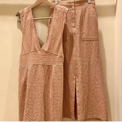 BEAMS HEART(ビームス ハート)ギンガム ワンピース BEAMS HEART(ビームス ハート)ギンガム ワンピース