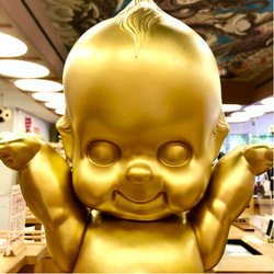 BEAMS JAPAN（ビームス ジャパン）【別注】オビツ製作所 / GOLD キューピー フィギュア 60cm（雑貨・ホビー  ぬいぐるみ・人形）通販｜BEAMS