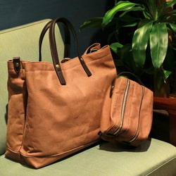 BEAMS F（ビームスF）CROOTS × BEAMS F/ 別注 キャンバス トートバッグ 