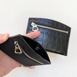 BEAMS（ビームス）ITTI / Croco Card Wallet（財布・小物 名刺入れ 