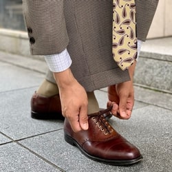 BEAMS PLUS（ビームス プラス）【別注】ALDEN / Traditional Saddle Calf（シューズ レザー シューズ）通販｜BEAMS