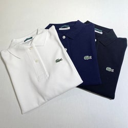 LACOSTE × BEAMS BOY / 別注 ヘビーピケ ポロシャツ 38 www