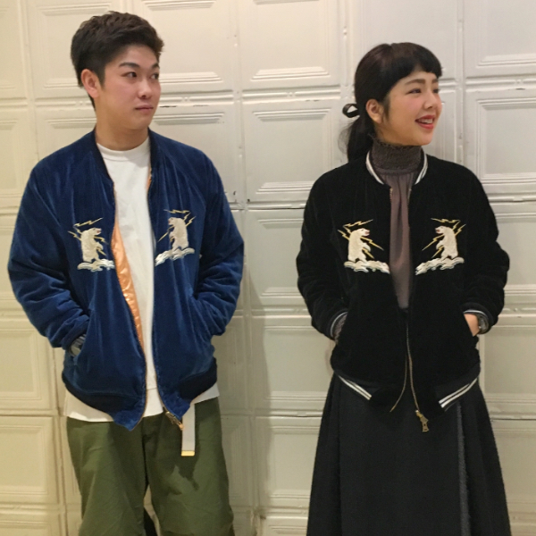 【新品】REMI RELIEF BEAMS+別注 スカジャン リバーシブル REMI RELIEF】別注 スカジャン柄シャツ｜アメカジファッション通販