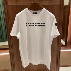 BEAMS F（ビームスF）MONCLER / ロゴ クルーネック Tシャツ（Tシャツ 
