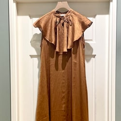 BEAMS HEART（ビームス ハート）ジャカード ラッフルワンピース