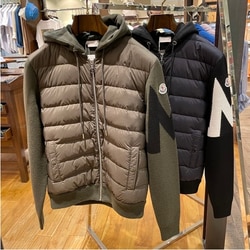 BEAMS F（ビームスF）MONCLER / ニット × ダウンパーカ（トップス 