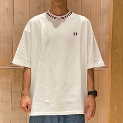 BEAMS（ビームス）FRED PERRY × BEAMS / 別注 Oversize Pique T-shirts 